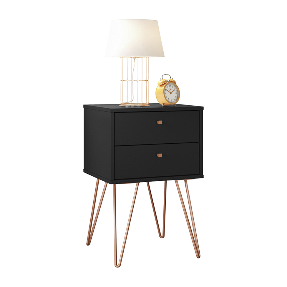 Mesa de Cabeceira Bled 2 GV Preta
