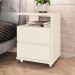Mesa de Cabeceira Campeche 2 Gavetas Off White