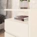 Mesa de Cabeceira Campeche 2 Gavetas Off White