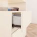 Mesa de Cabeceira Campeche 2 Gavetas Off White