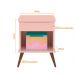 Mesa de Cabeceira Infantil Melinda 1 GV Rosê