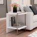 Mesa de Cabeceira Infinity Branca