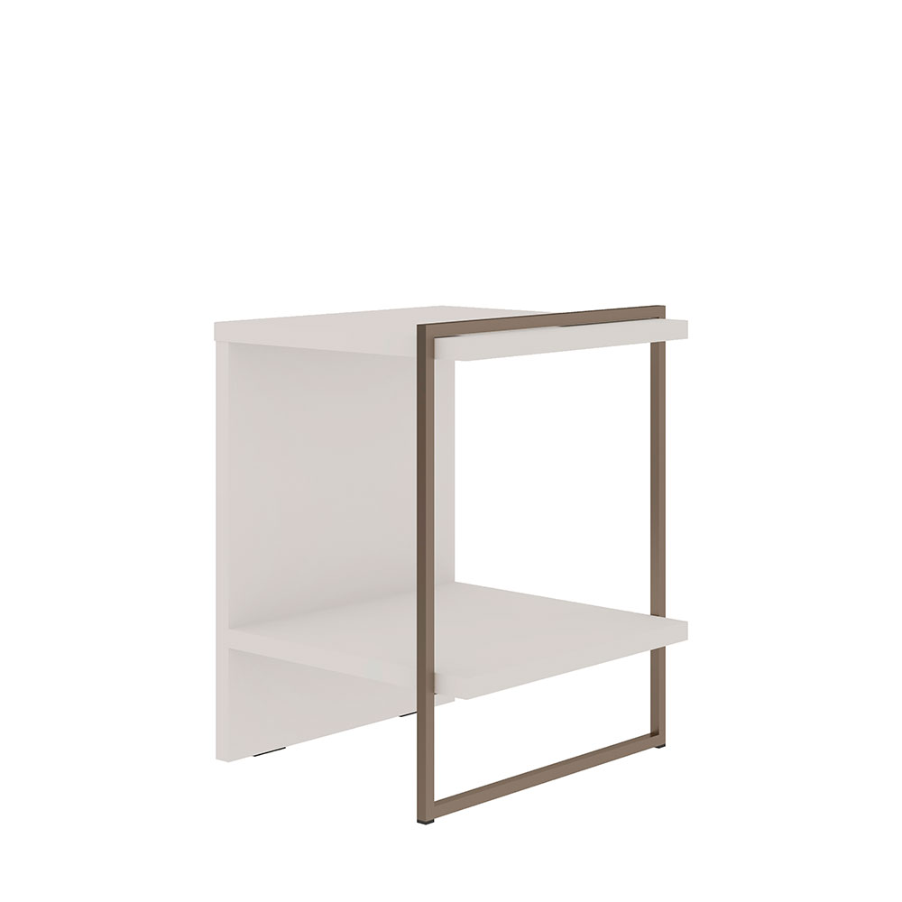 Mesa de Cabeceira Infinity Branca