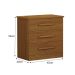 Mesa de Cabeceira Rubi 3 Gavetas Cinamomo