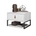 Mesa de Cabeceira Sigma 1 Gaveta Branca