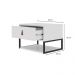 Mesa de Cabeceira Sigma 1 Gaveta Branca