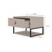 Mesa de Cabeceira Sigma 1 Gaveta Off White