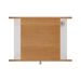Mesa de Cabeceira Theo com USB 1 Gaveta Off White e Cinamomo