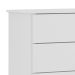 Mesa de Cabeceira Veronna 3 GV Neve