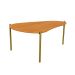 Mesa de Centro Ôrganica Meven 100% MDF Freijó 70 cm