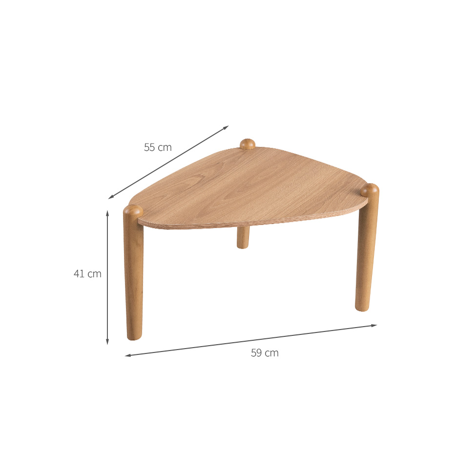 Mesa de Centro Complementos Orgânica Hanover 55 cm