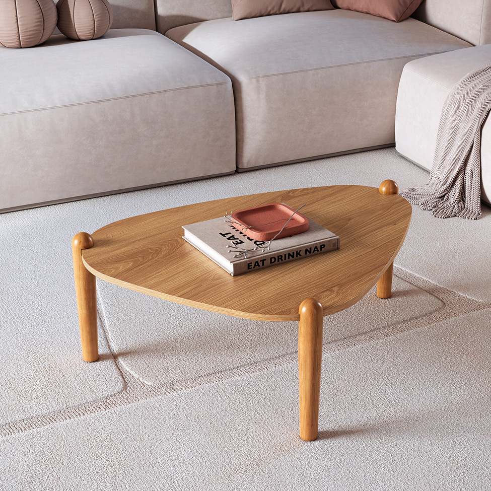 Mesa de Centro Complementos Orgânica Hanover 84 cm