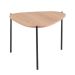Mesa de Centro Complementos Orgânica Hanover e Preta 59 cm
