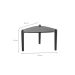 Mesa de Centro Complementos Orgânica Nero 55 cm