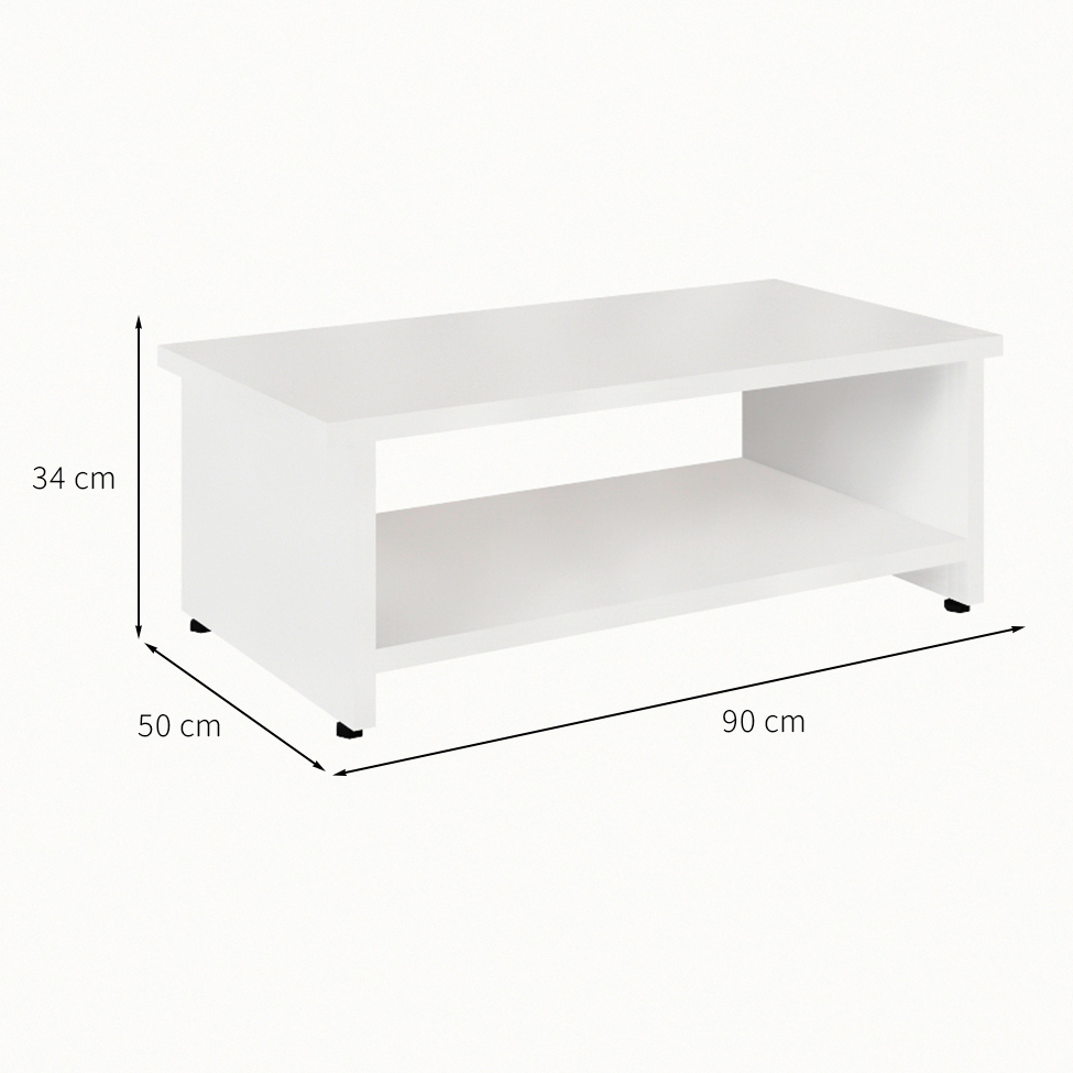 Mesa de Centro Module Branca