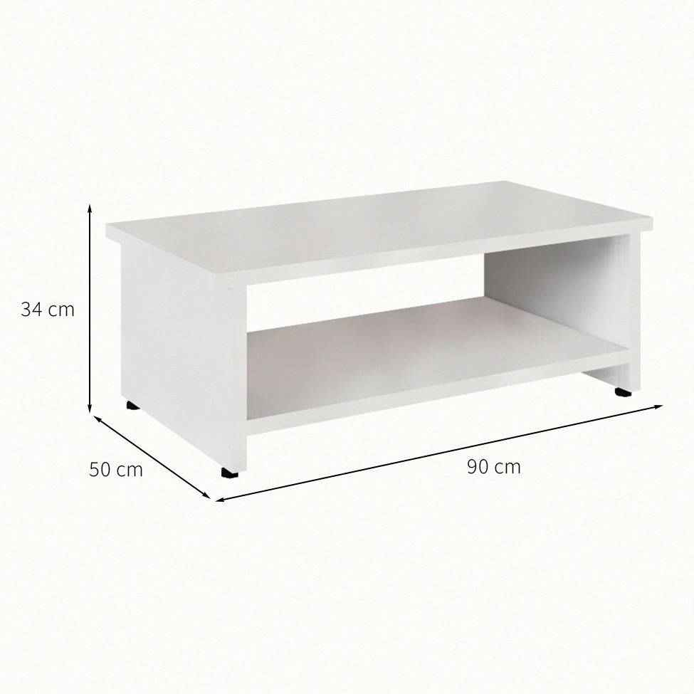 Mesa de Centro Module Cinza