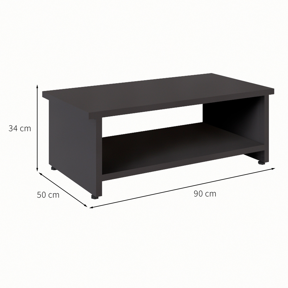 Mesa de Centro Module Preta