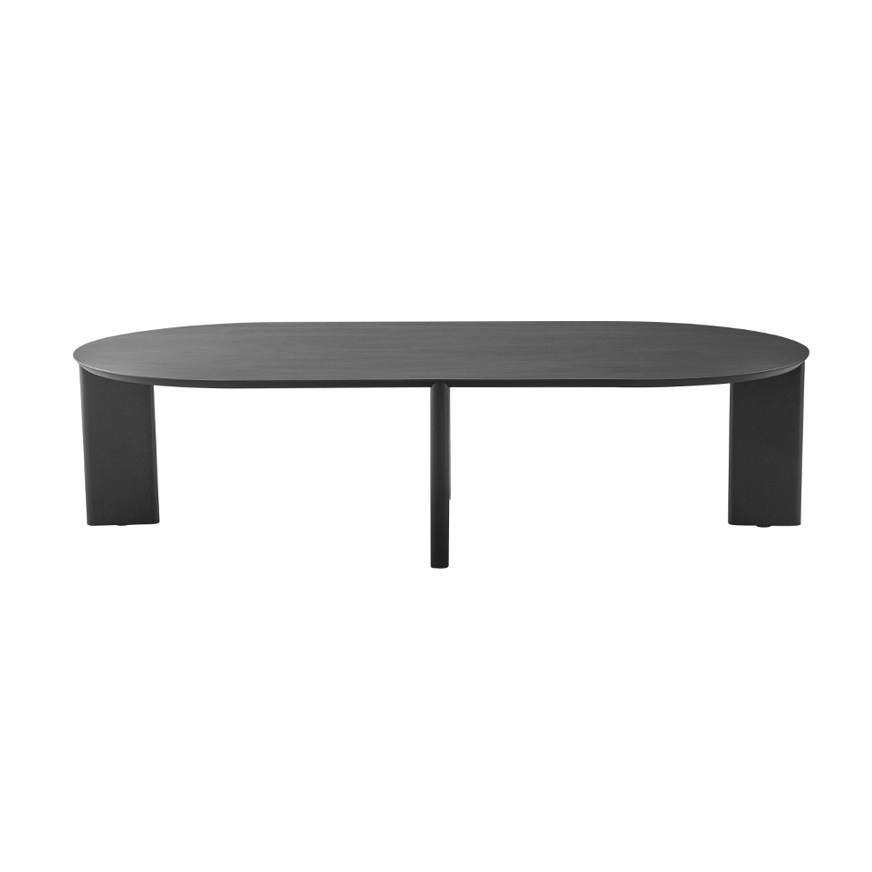 Mesa de Centro Orgânica Complementos Nero 120 cm