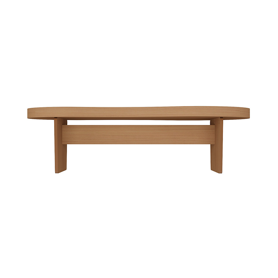 Mesa de Centro Orgânica Magnum Carvalho