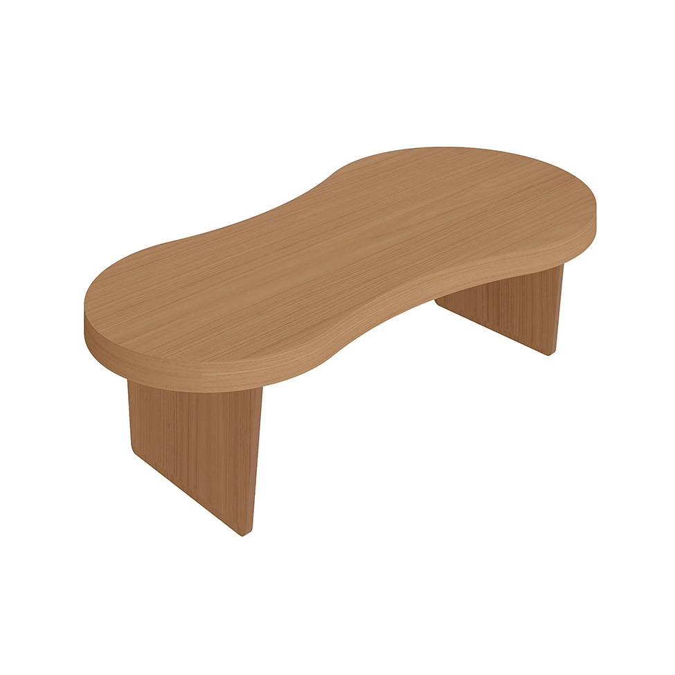 Mesa de Centro Orgânica Magnum Carvalho