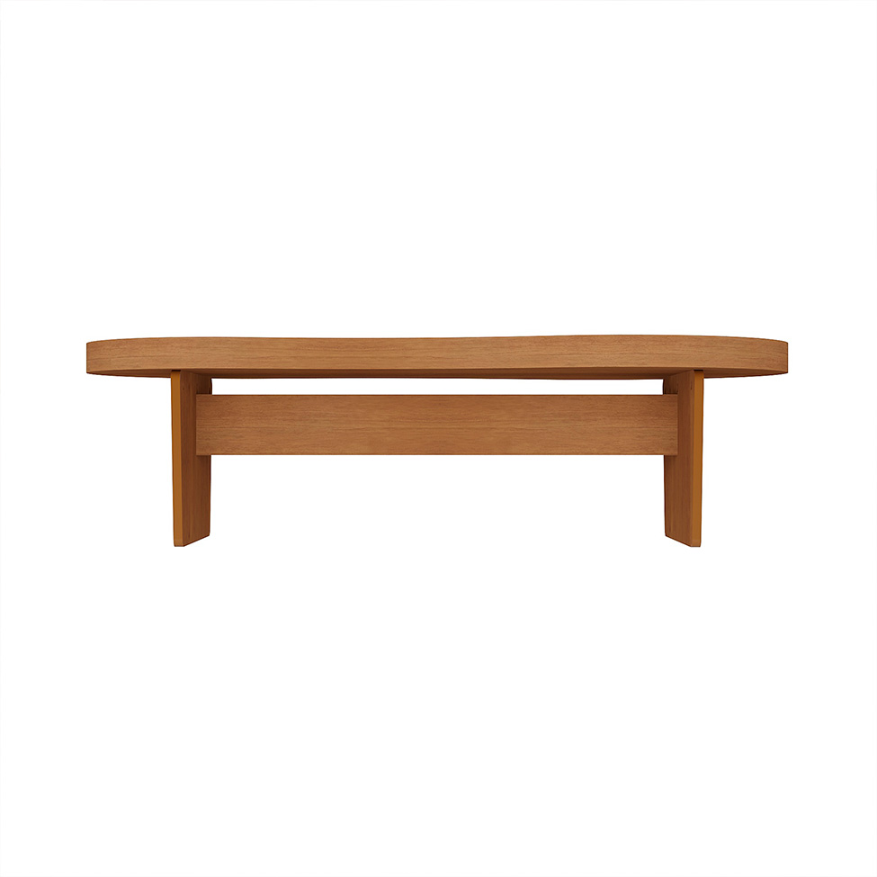 Mesa de Centro Orgânica Magnum Cinamomo