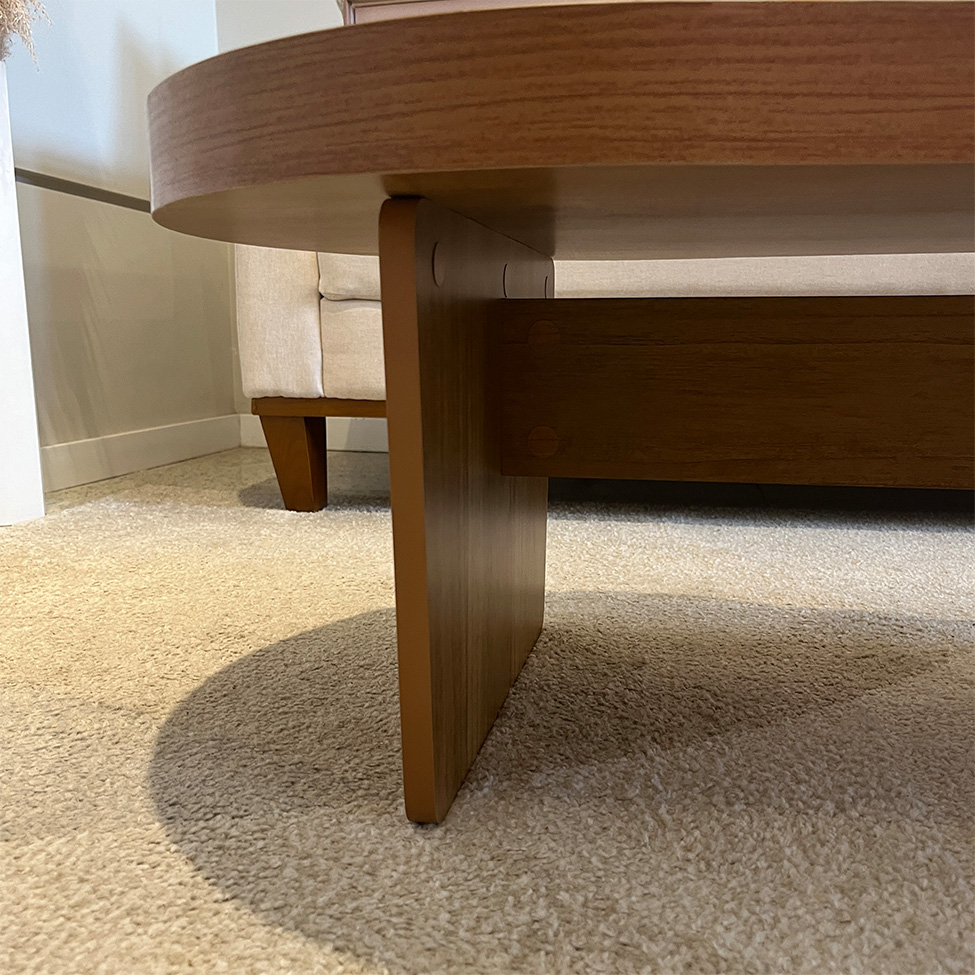 Mesa de Centro Orgânica Magnum Cinamomo