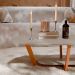 Mesa de Centro Oval Elegance Gianduia e Nature