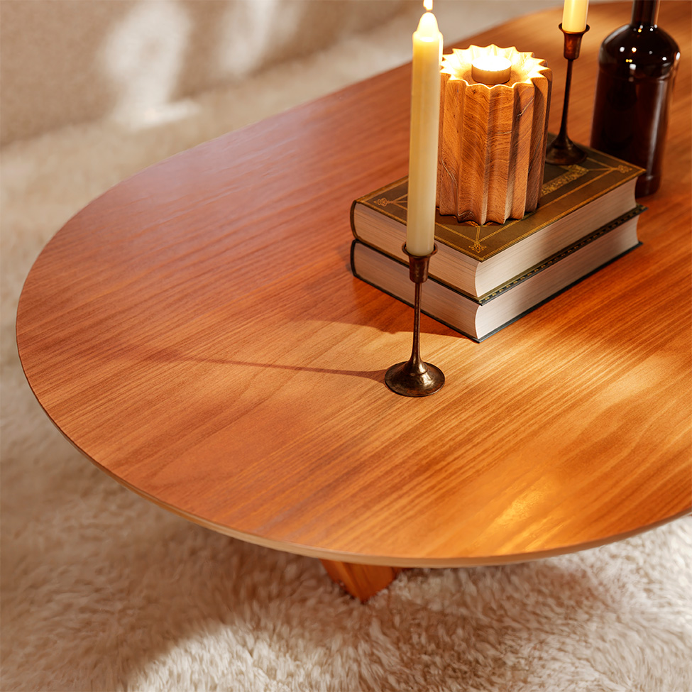 Mesa de Centro Oval Elegance Nature