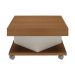 Mesa de Centro Quadrada Saara Cinanomo e Off White