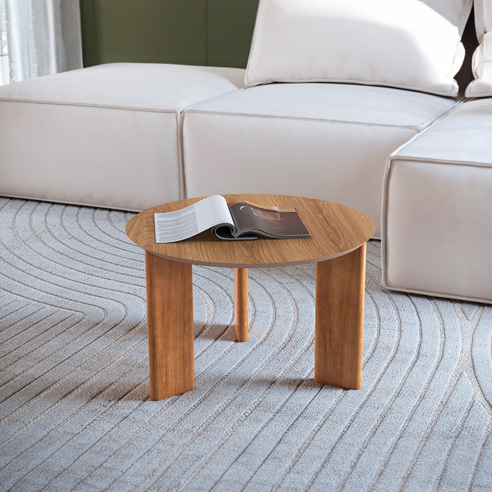Mesa de Centro Redonda Complementos Hanover 60 cm