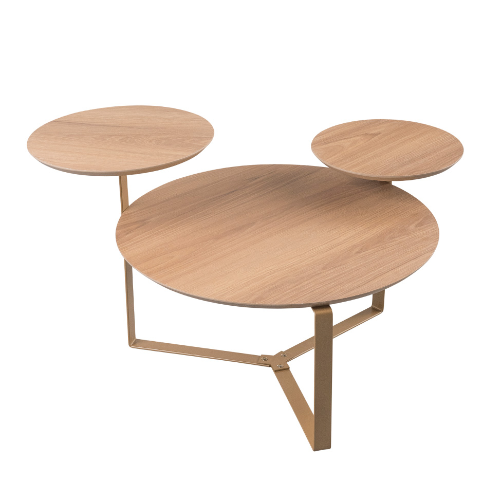 Mesa de Centro Redonda Complementos Hanover 83 cm