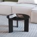 Mesa de Centro Redonda Complementos Nero 60 cm