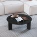 Mesa de Centro Redonda Complementos Nero 80 cm