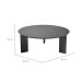 Mesa de Centro Redonda Complementos Nero 80 cm