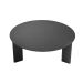 Mesa de Centro Redonda Complementos Nero 80 cm