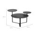 Mesa de Centro Redonda Complementos Nero 83 cm