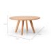 Mesa de Centro Redonda Sabrina Natural 30 cm