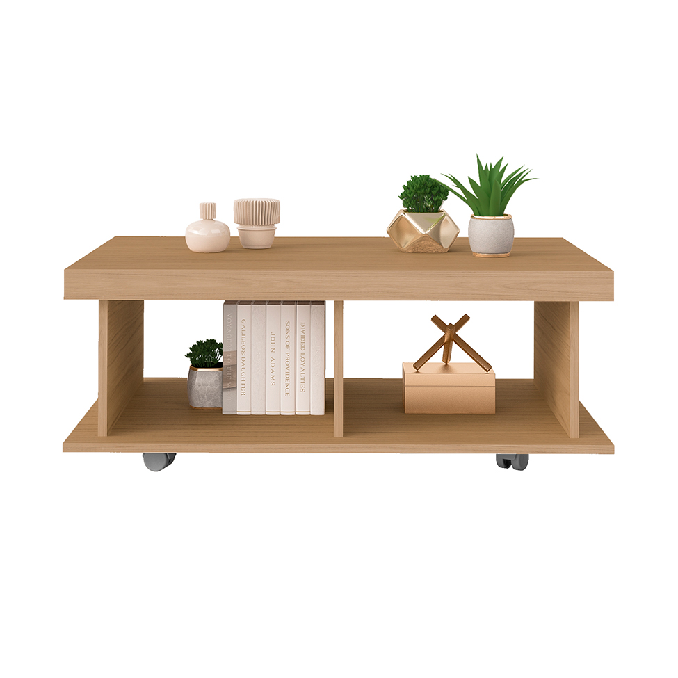 Mesa de Centro Retangular Dunas Carvalho