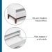 Mesa de Centro Retangular Fresh 1 Gaveta Branca e Imbuia