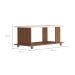 Mesa de Centro Retangular Mila Cinamomo e Off White