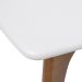 Mesa de Centro Retangular Moby Branca e Garapa