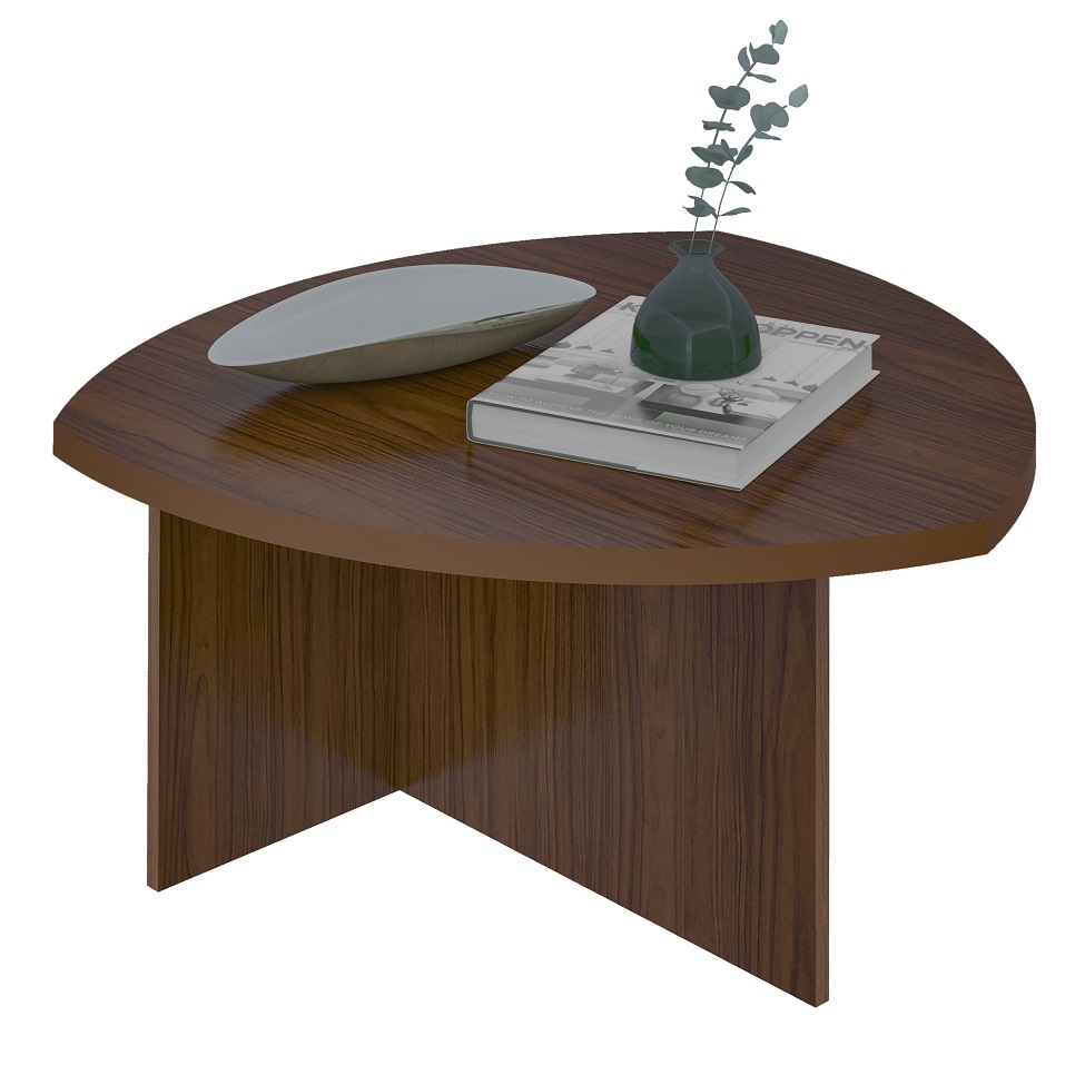 Mesa de Centro Triangular Delta Cedro