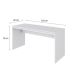 Mesa de Escritório Diretor Branca 150 cm