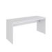 Mesa de Escritório Diretor Branca 160 cm