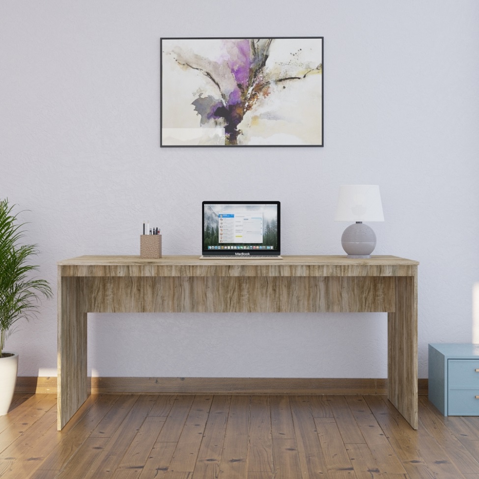Mesa de Escritório Diretor Carvalho 160 cm
