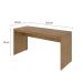 Mesa de Escritório Diretor Mel 150 cm