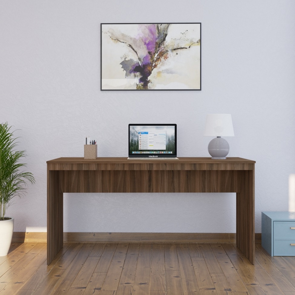 Mesa de Escritório Diretor Nogal 150 cm