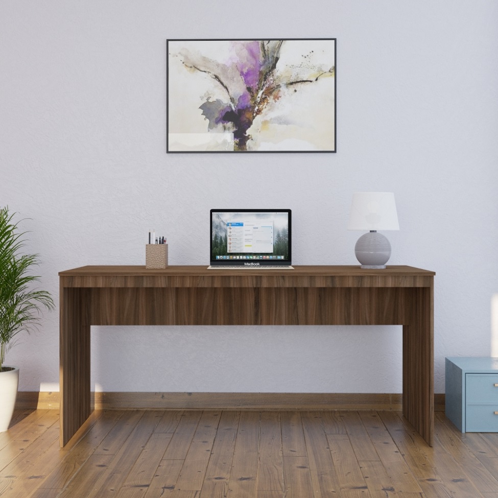 Mesa de Escritório Diretor Nogal 160 cm