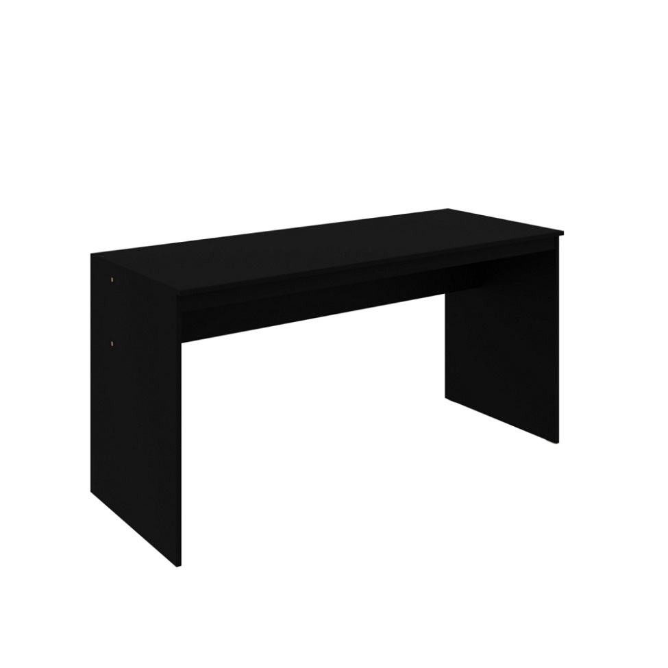 Mesa de Escritório Diretor Preta 150 cm