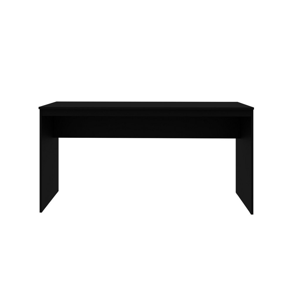 Mesa de Escritório Diretor Preta 150 cm